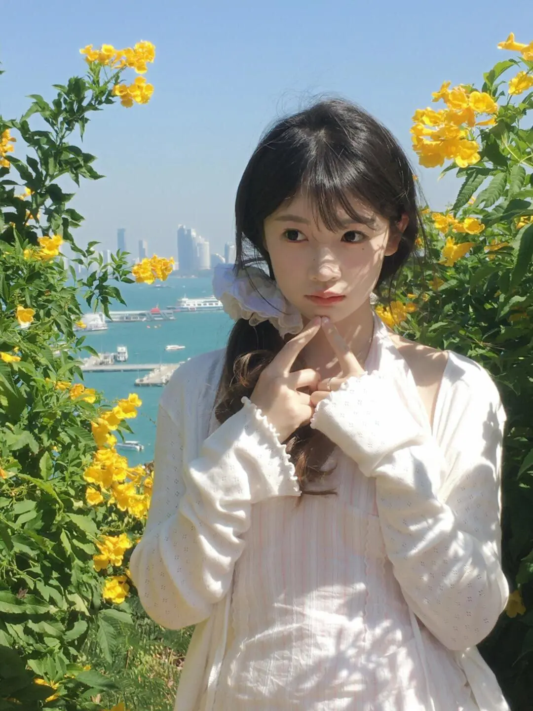 总想要透过你眼睛 少女感 油菜花 春天 春日氛围感