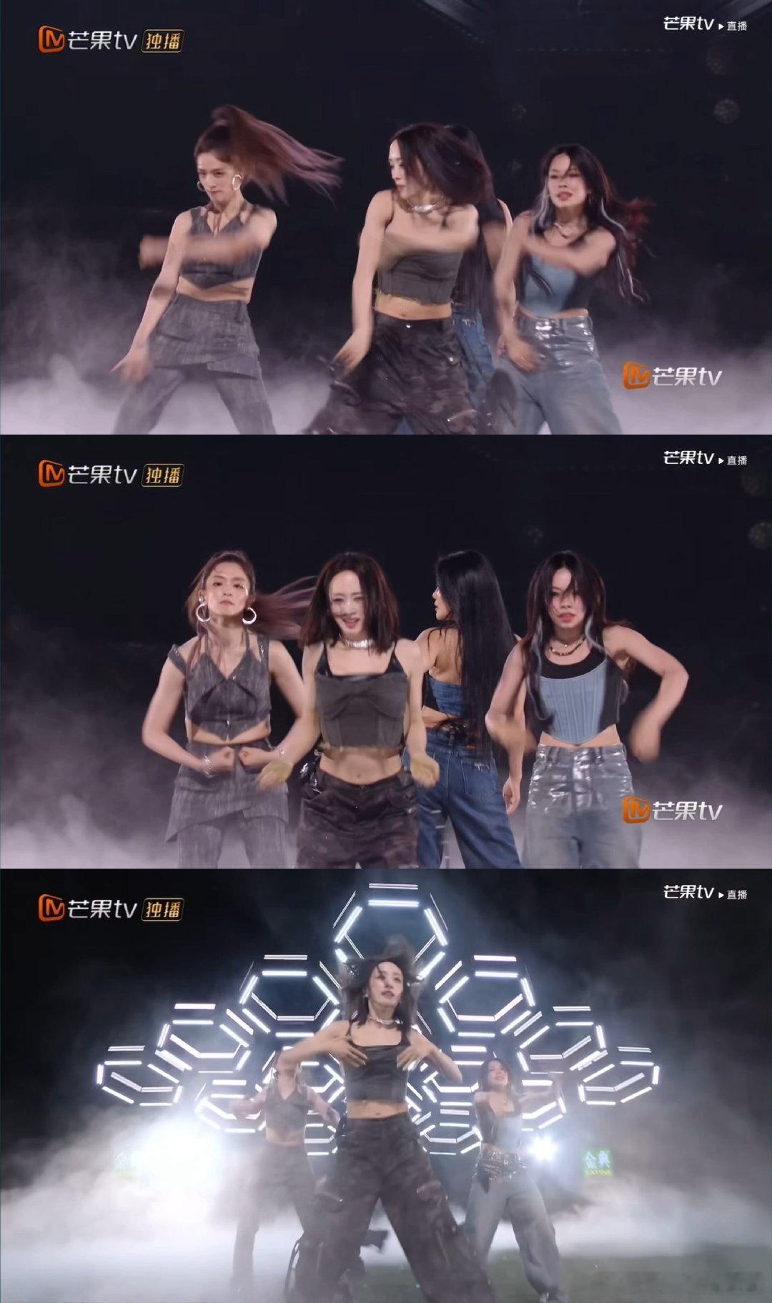 #郑妮可C位#好喜欢郑妮可，姐姐真的很美，本人状态也很好，舞台上的她真的是闪闪发