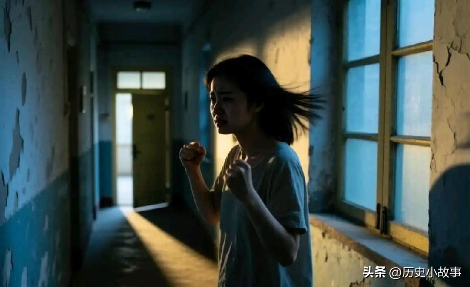 后妈生了弟弟，爸爸不让我继续读书，于是我去了姑姑家，姑父说：