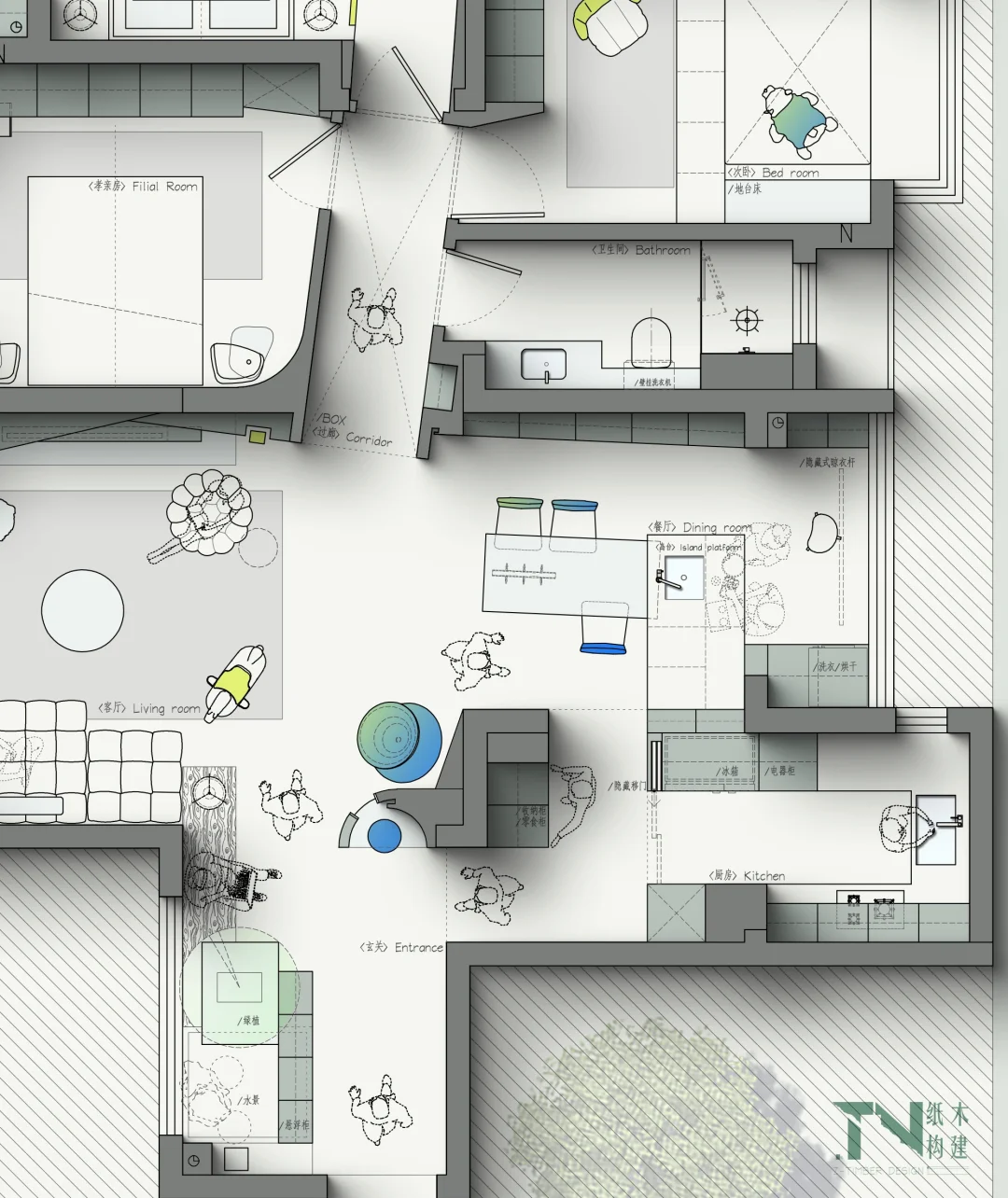 被10万人围观的入户设计！赶紧来抄作业