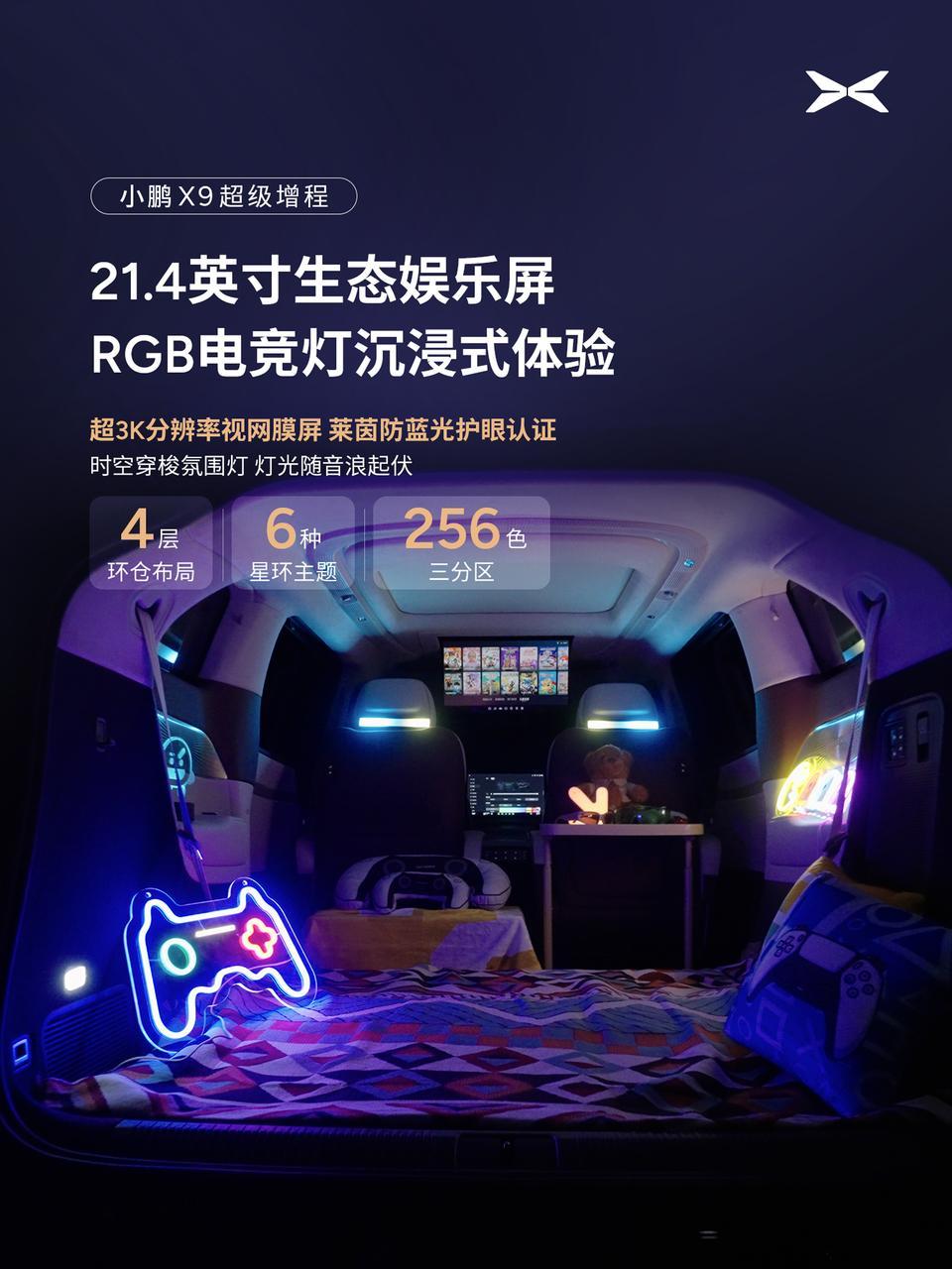 车上的电竞房，我们一直以来都觉得适合在MPV上实现！[捂嘴哭]无论是空间，还是氛