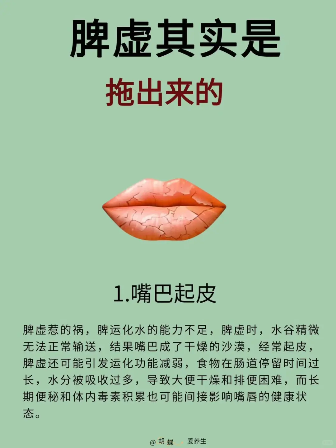 🎀脾虚是拖出来的❗️快来自查👇