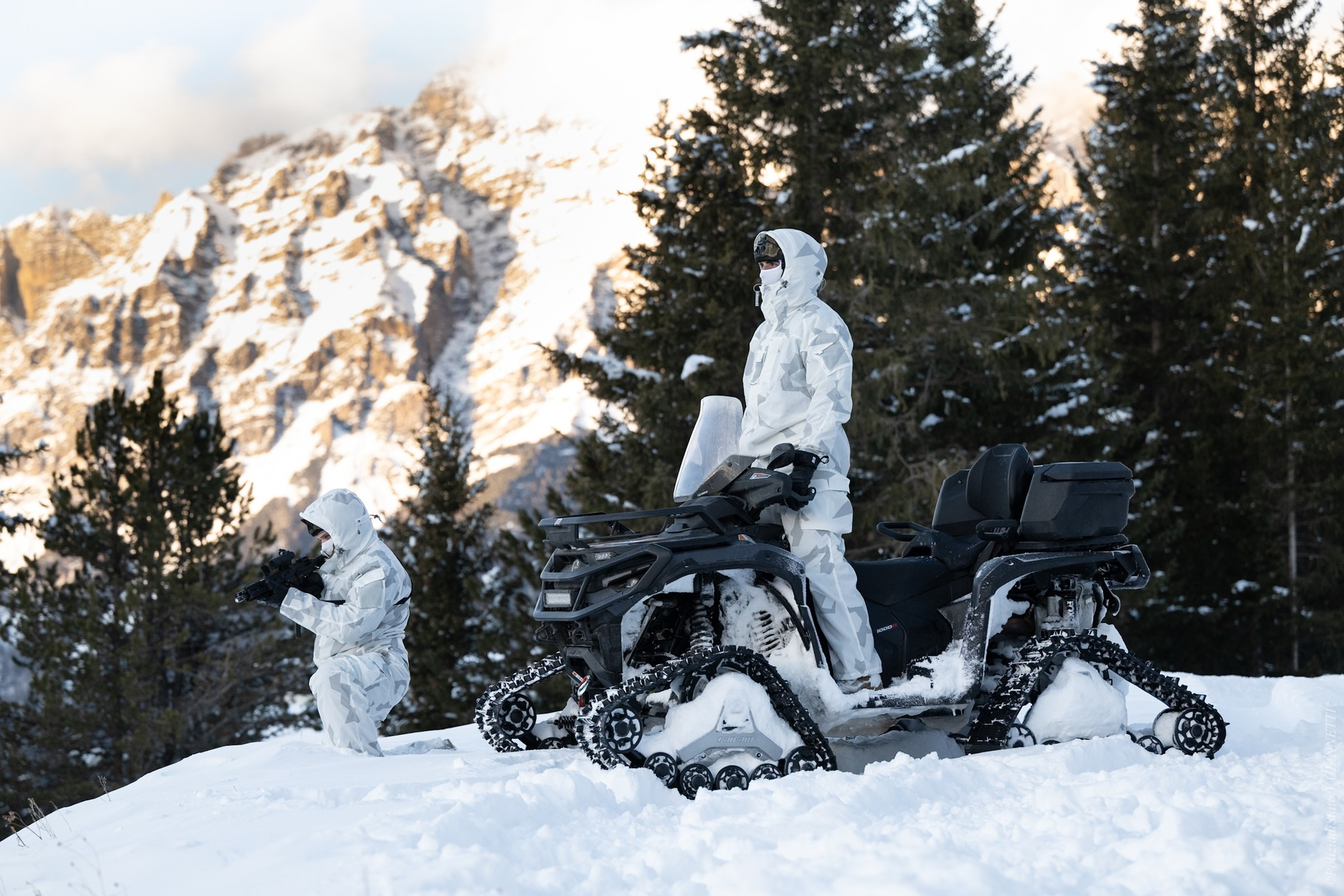 米兰冬奥会期间进行安保任务的意大利国家警察NOCS烽火问鼎计划