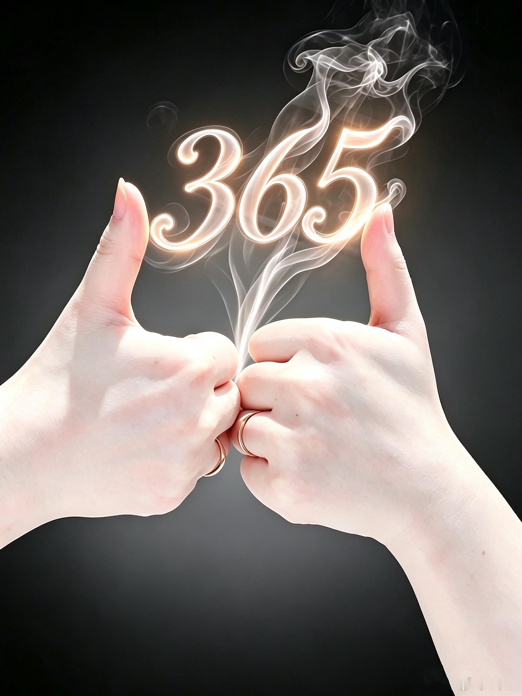 太屌了，在一起365天了，牛逼