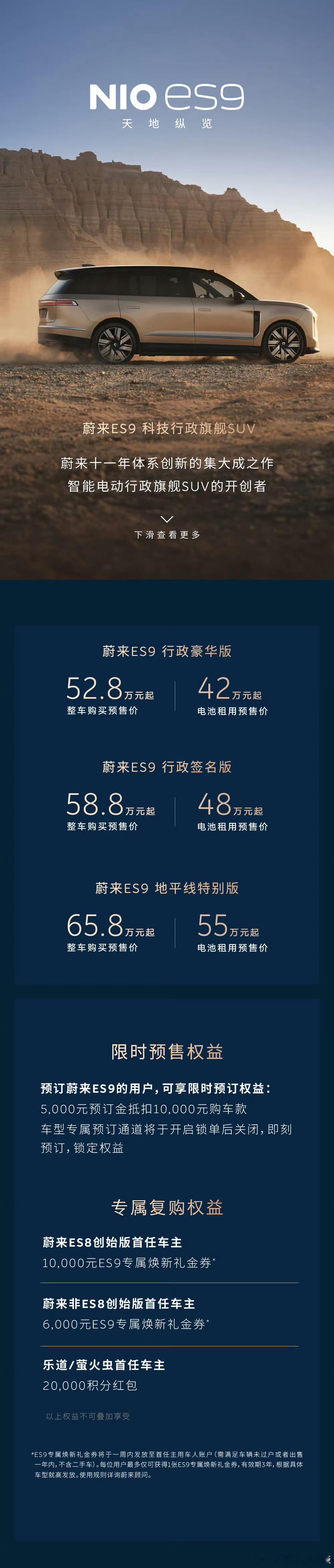 蔚来ES9的上市，其实是给平行进口美式大SUV在中国的发展，添了一个新的变量。一