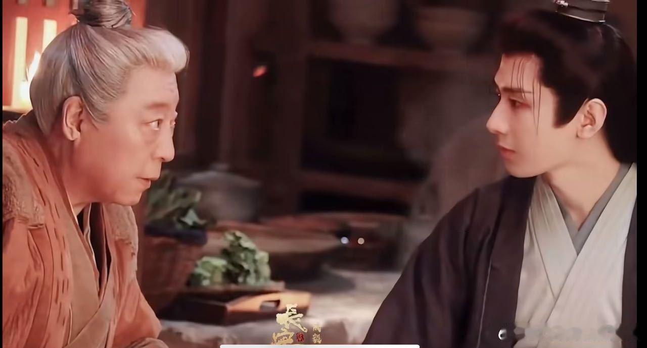 没想到倪大红老师也能顺便享受一下古偶滤镜的待遇 