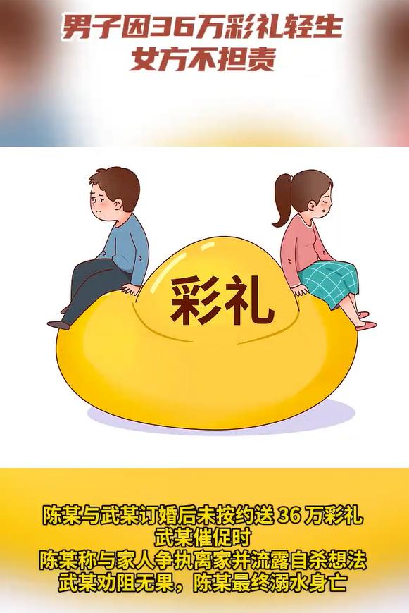 男子因彩礼轻生父母索赔20万，一审认定女方不担责，所以，彩礼从来不是判定责任的根