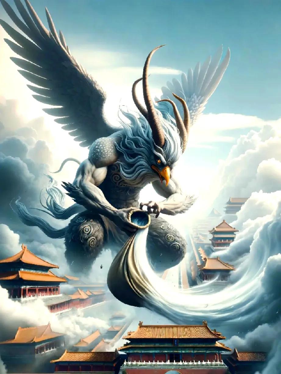 《风神诞》原创
 
八风和顺沐桑田，
寿诞今朝祭古仙。
愿得柔风扶稼穑，
年年丰