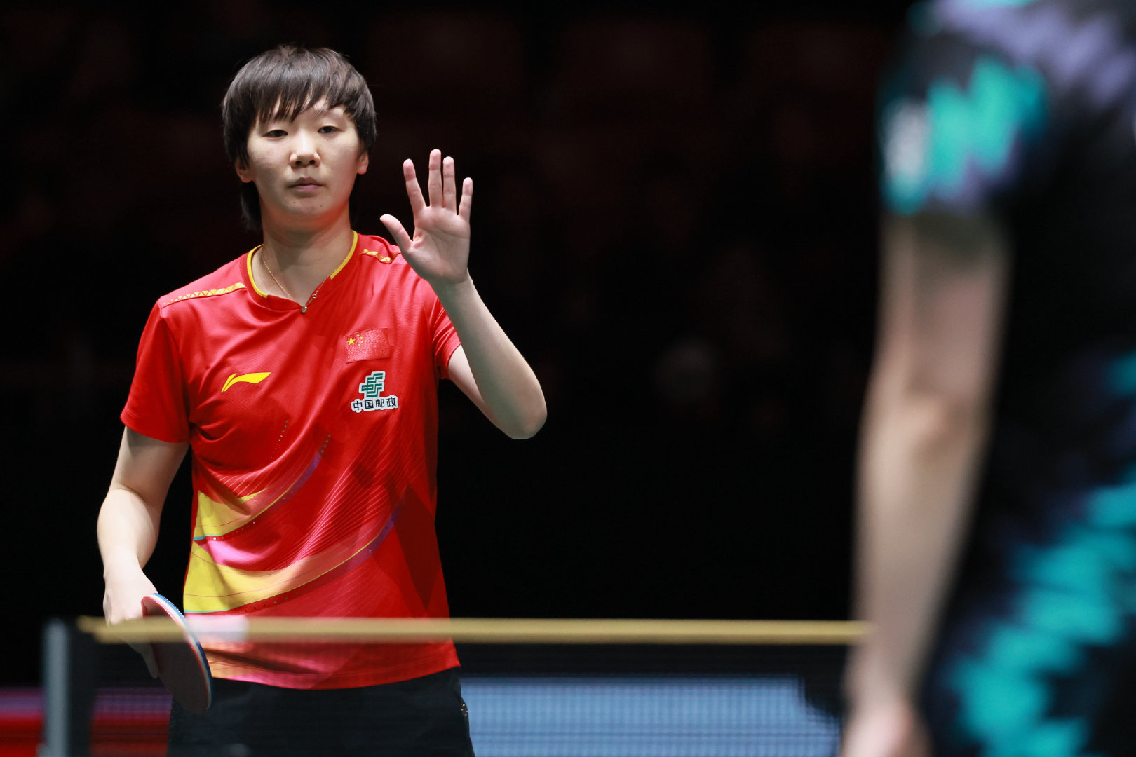 国乒8比2法国一日双赛王曼昱用两场3-0位为团队立功！辛苦了！团体里的绝对核心！