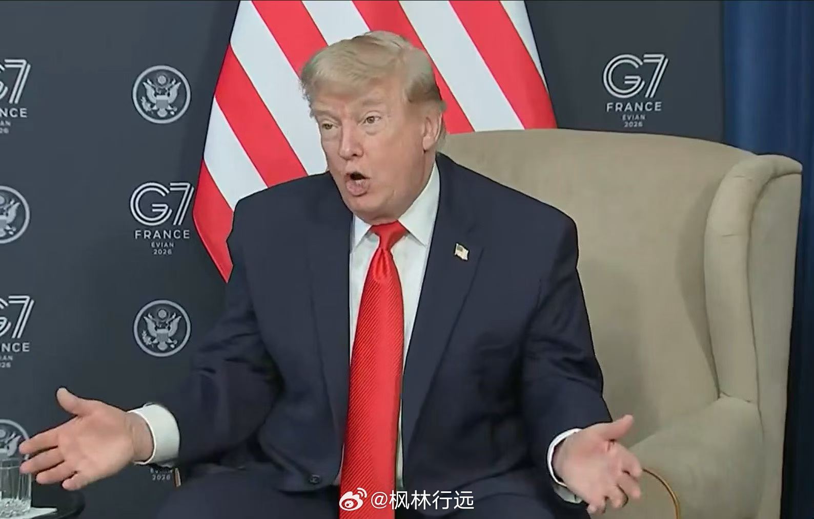 🇺🇸🌍🇺🇦🔥🇷🇺特朗普：俄乌冲突与美国毫无关系🔥🌍当地时间6