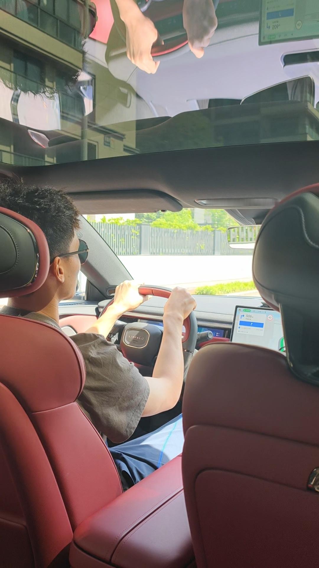 开着领克10去跑山了 宁波