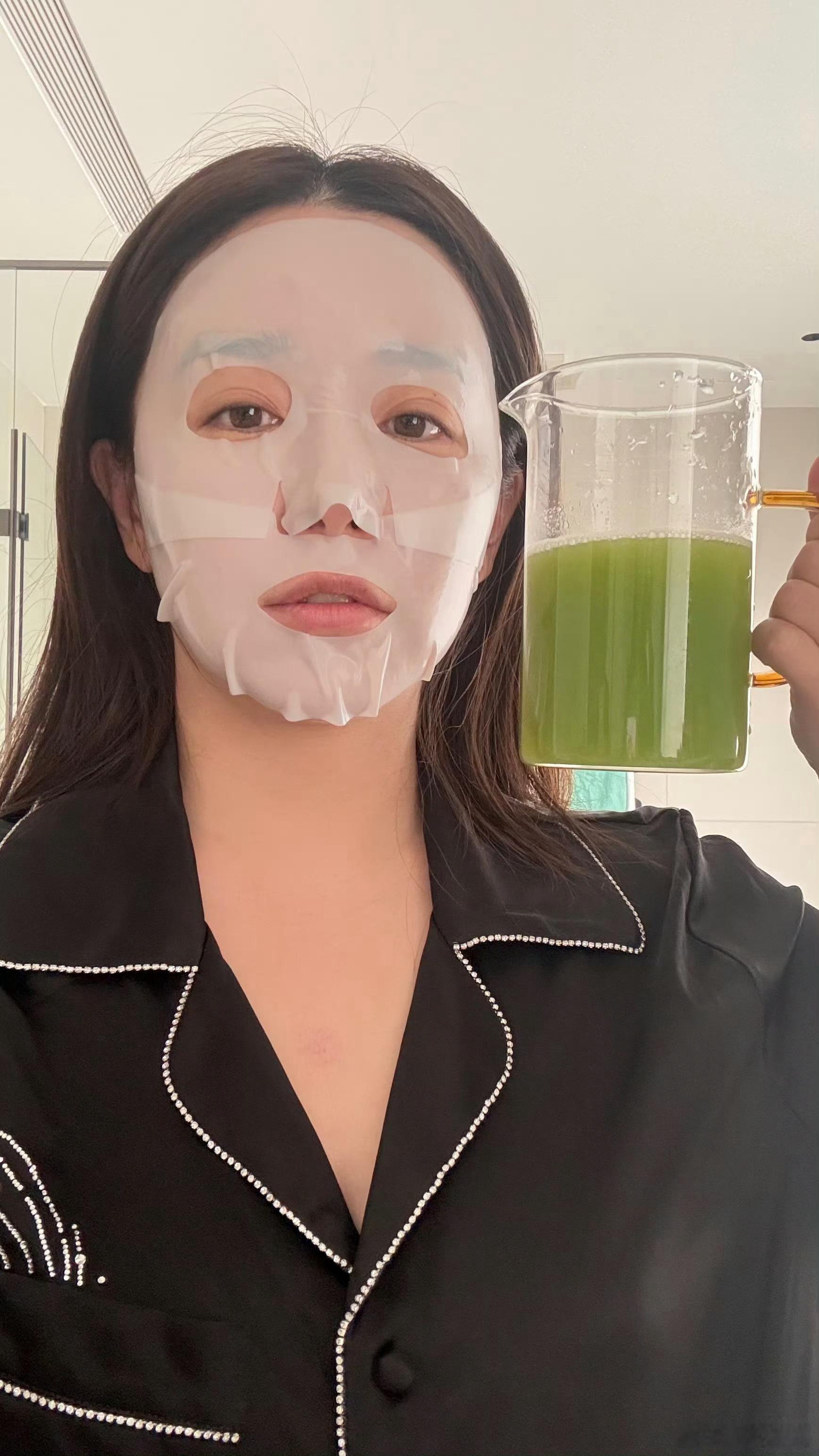阚清子黄晓明爆瘦果蔬汁学到了学到了 下次试试哈哈哈！真的有用吗？ ​​​