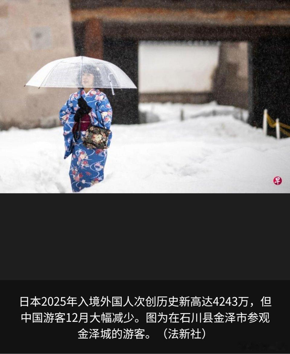寰球镜头日本2025年外国人入境规模在日元贬值与国际航线恢复的带动下大幅攀升，总