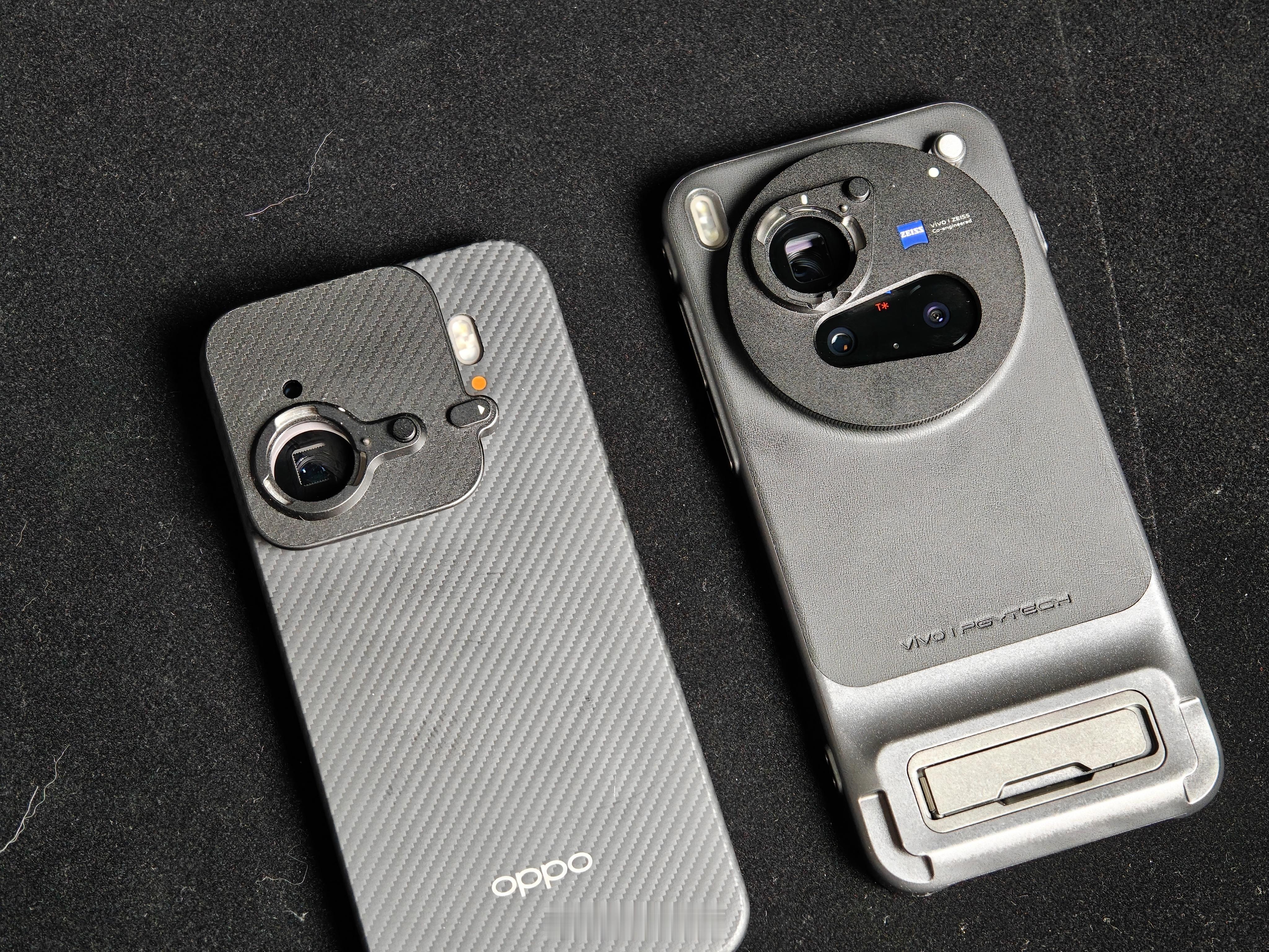 OPPO加装增距镜的方案会把其他摄像头挡住，就只能使用长焦了像vivo这种就挺不