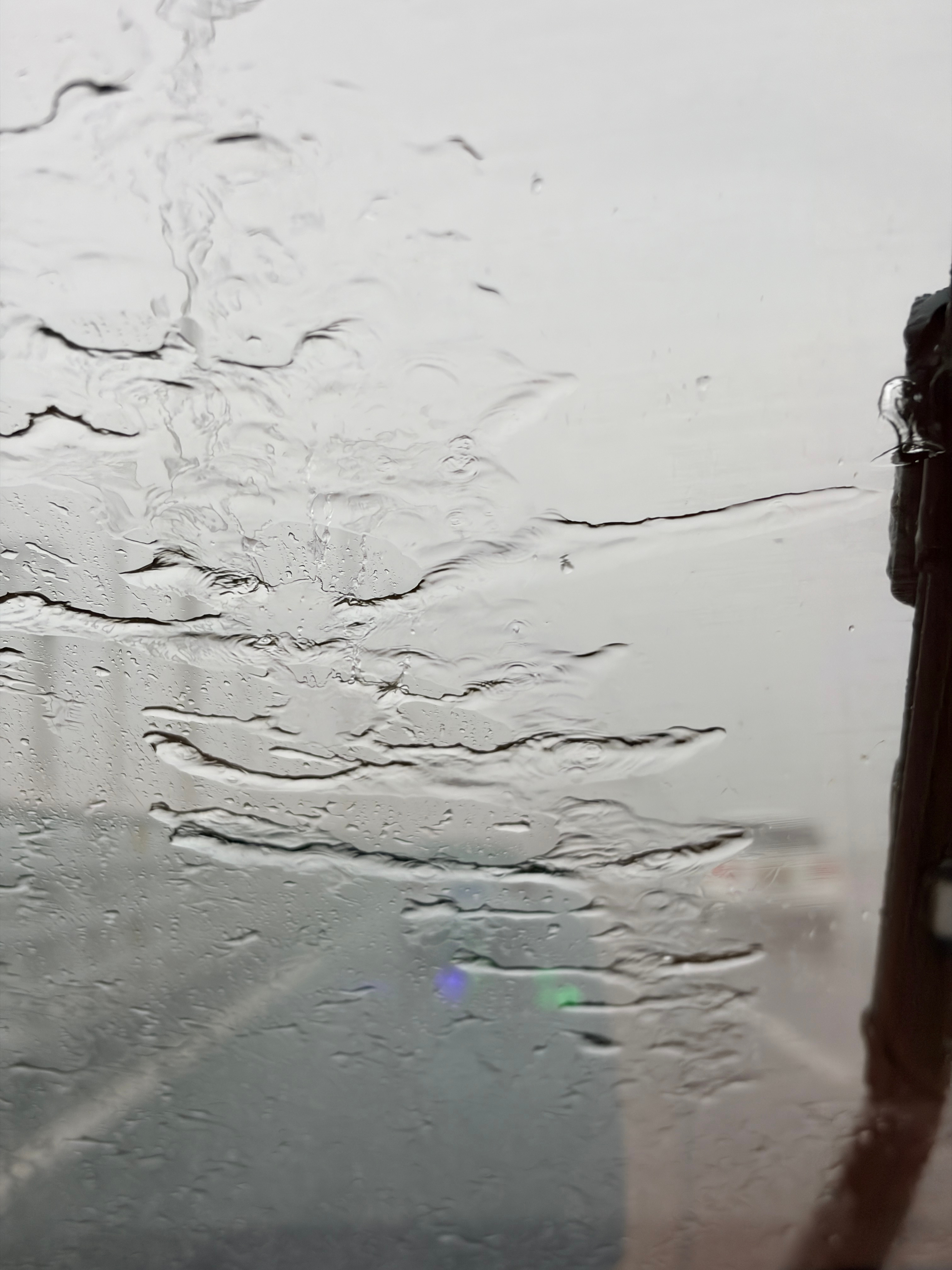 今天特意赶回来拍摄，结果暴雨 深圳·深中通道