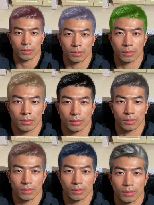 全民制作人，请为我 pick 一个发色