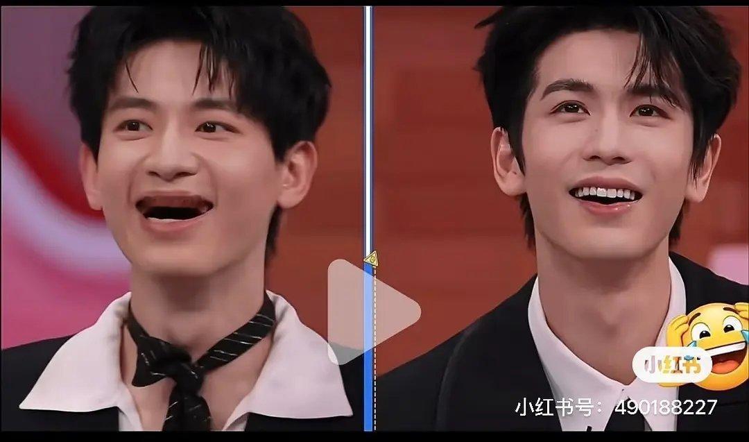 辛云来跟张凌赫长得有点相像 
