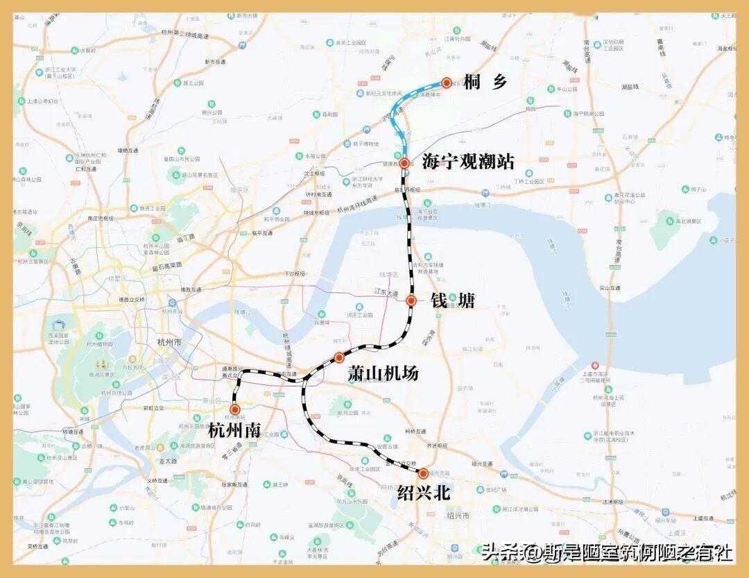杭州南‑萧山机场联络线一旦落地！金衢丽温直达机场，浙南空铁联运迎来质变？
规划全