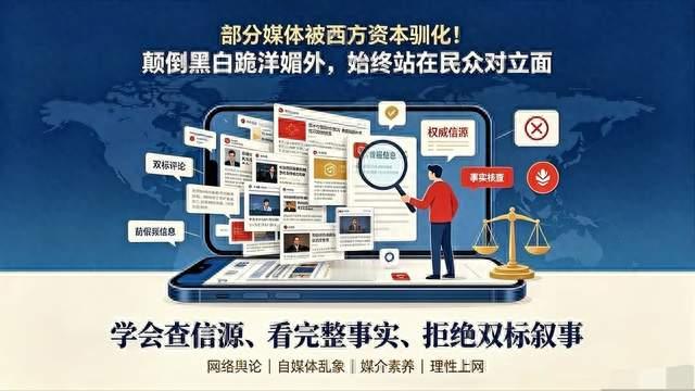 部分媒体被西方资本驯化！颠倒黑白跪洋媚外，始终站在民众对立面