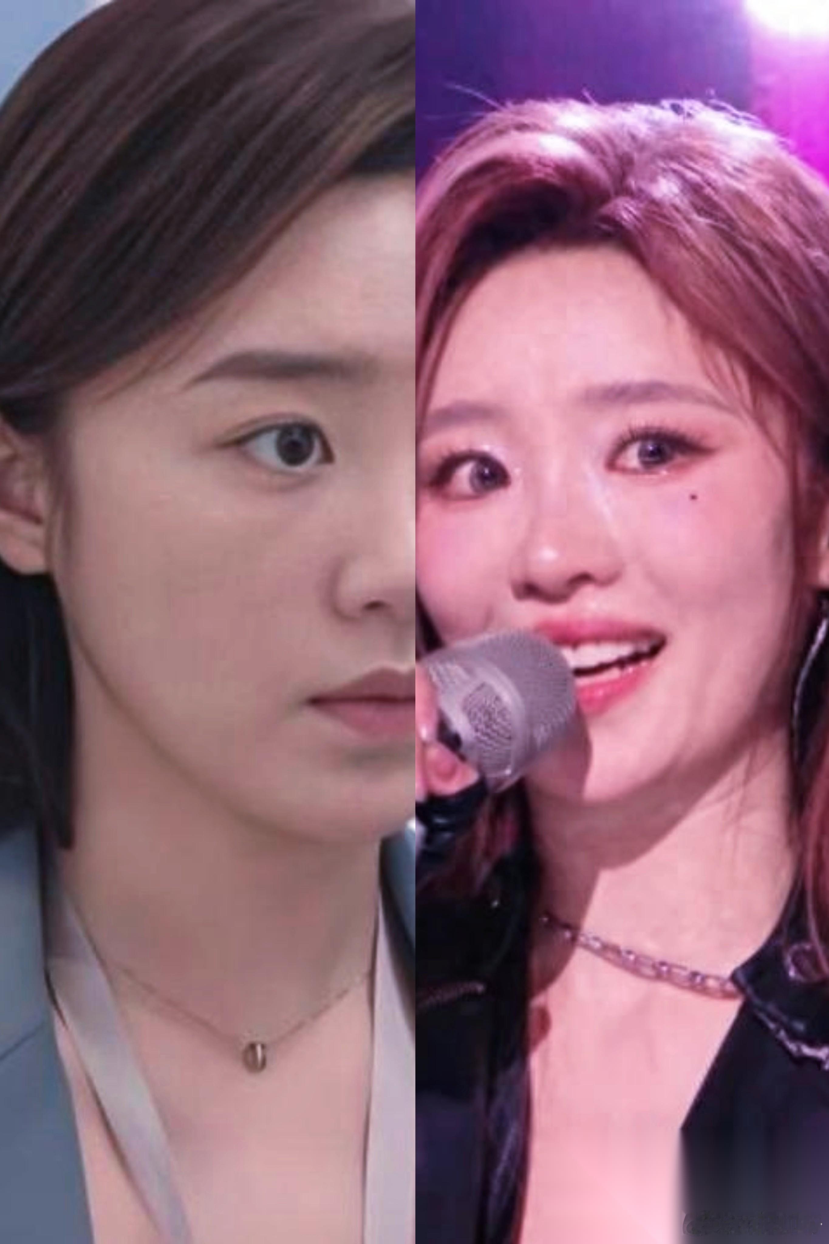 原文 张月淘汰那天，全场盯着她看。耳返里导演还在那催，让她哭、让她煽情、让她给节