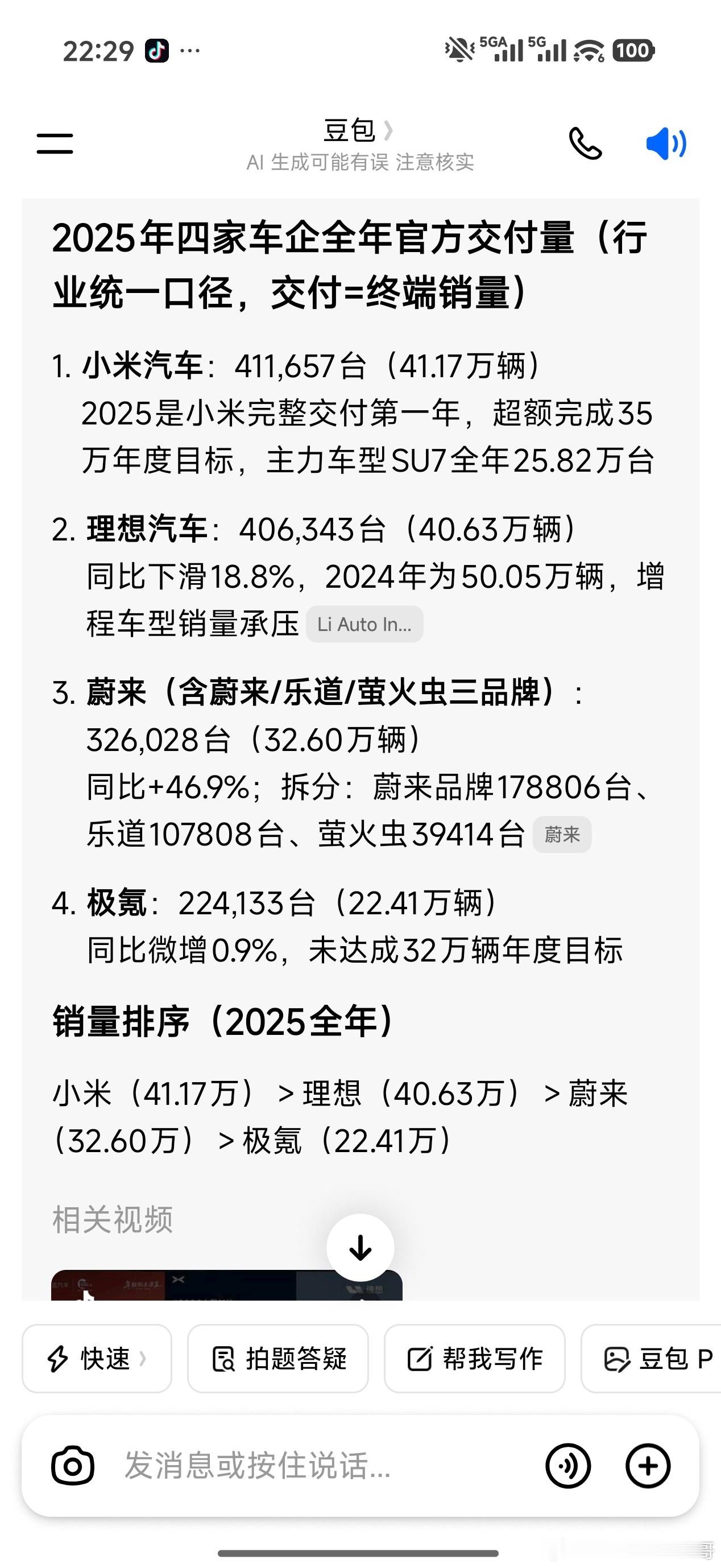 我很好奇一个事BBA掉了50万鸿蒙智行增长了60万小米卖了41万理想卖了40.6