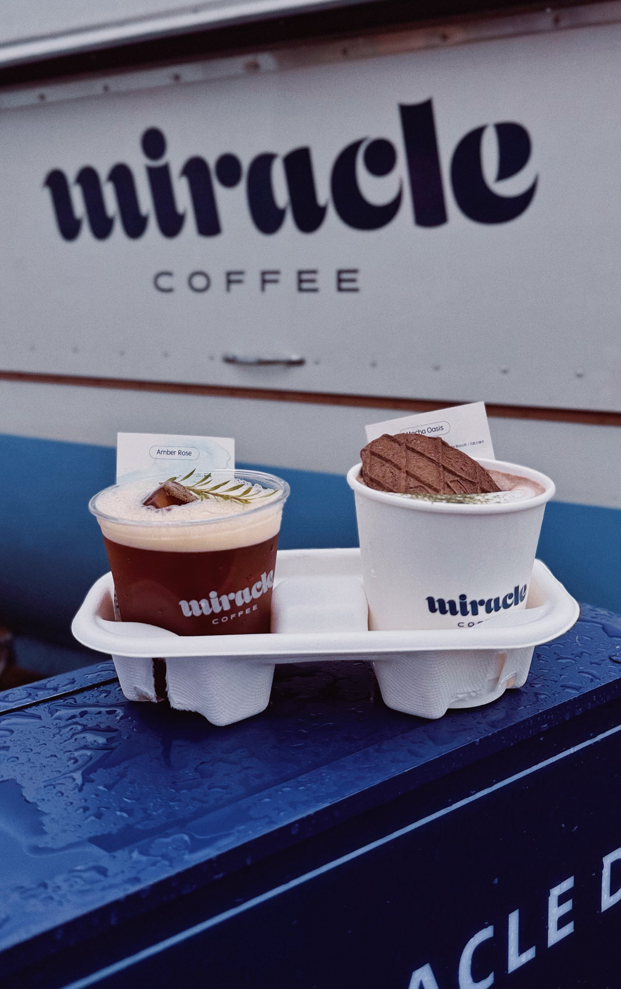 偶遇小奇迹热饮☕超好喝[鼓掌]就是今天真的🥶🥶，记得多穿点miracleco