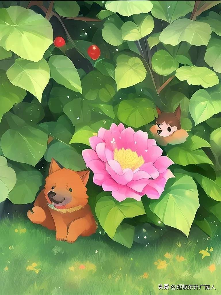 人间四月，蔷薇花开。