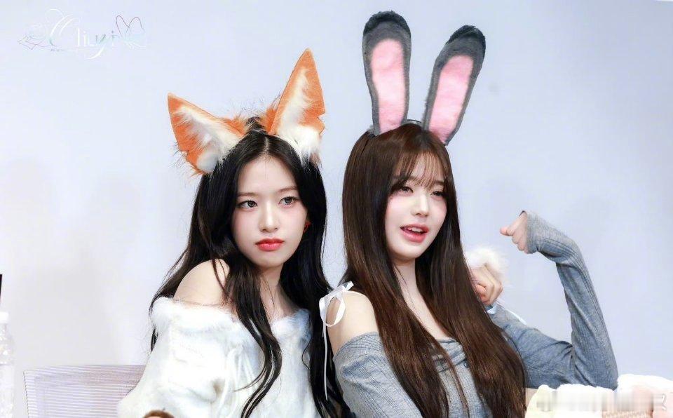 她俩的糖🍬，即使在ive最战火纷飞的时候我都是吃的，因为恨海情天真的很好嗑从未