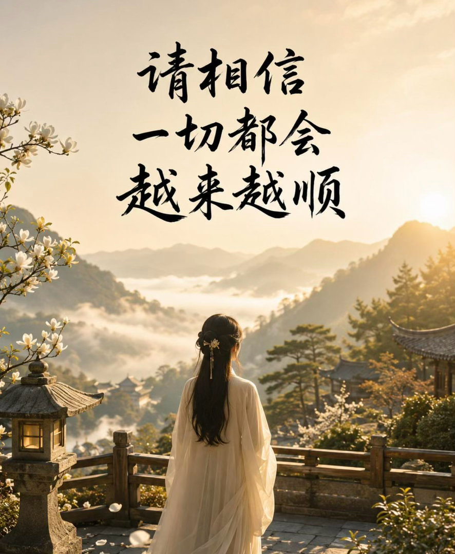 前方总有未知的风景迎接你的到来，总有未知的领域等你去探索发现。不忧过去，不畏将来