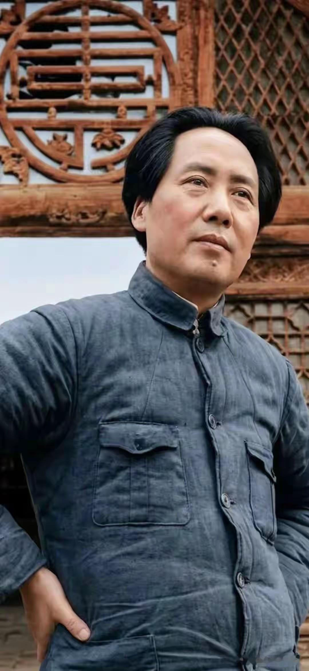 延安时期毛主席照片