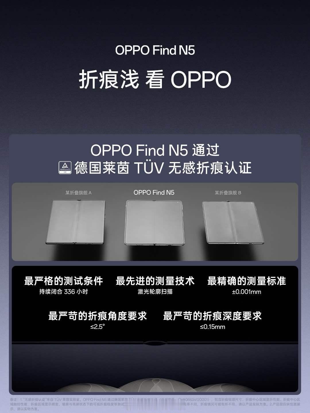 OPPOFindN5发布会  折痕革命再突破！OPPO Find N5以0.15