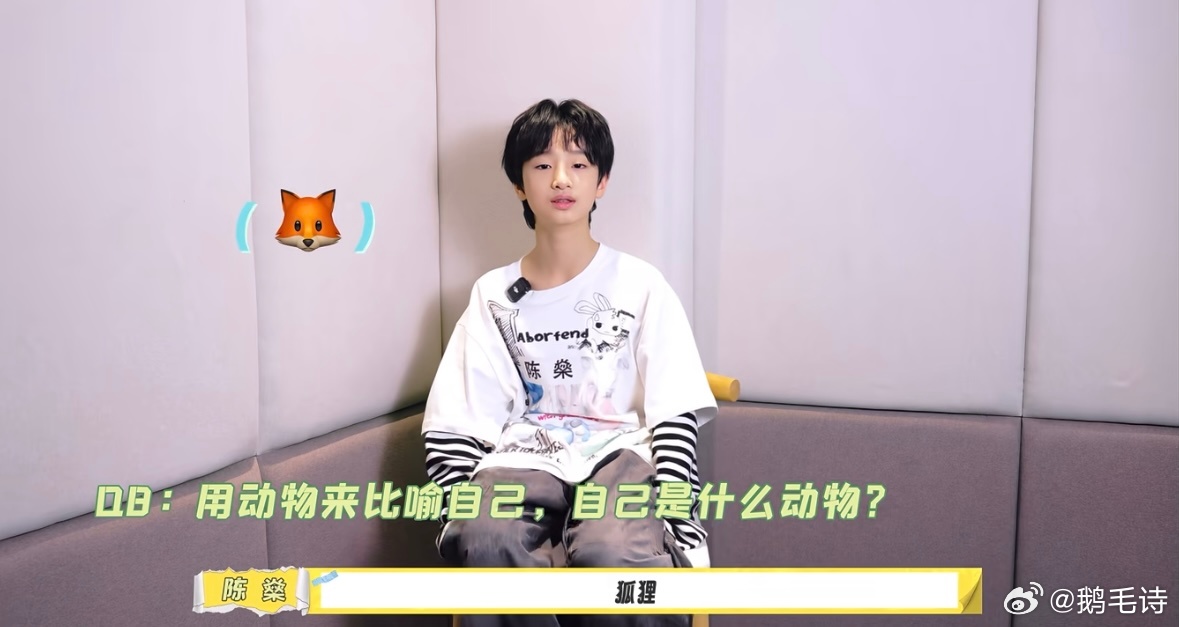 陈燊是不是sj粉圈了 还知道自己是狐狸塑 