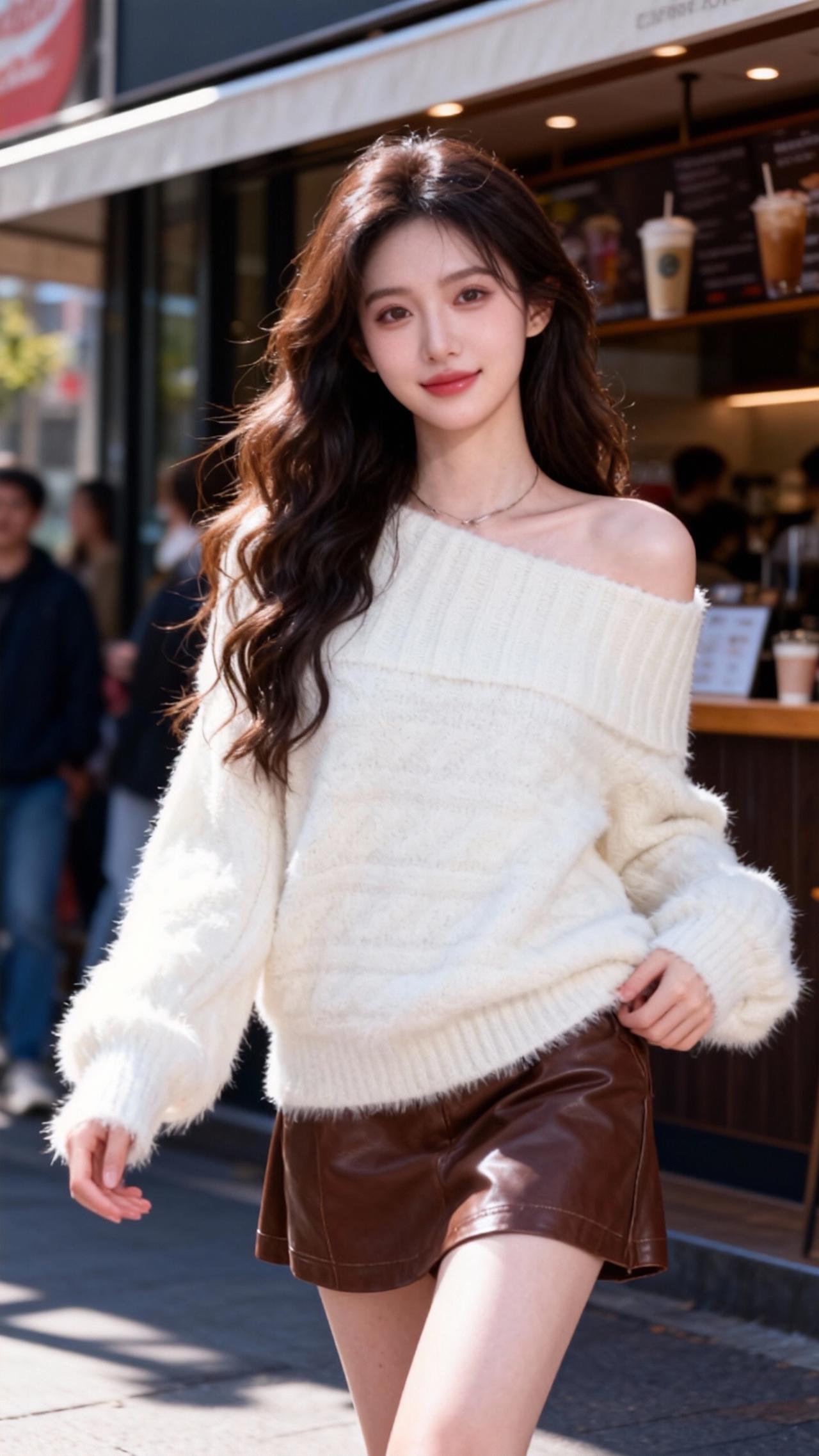 毛衣 新年穿搭 红毛衣 毛衣控 毛衣搭配