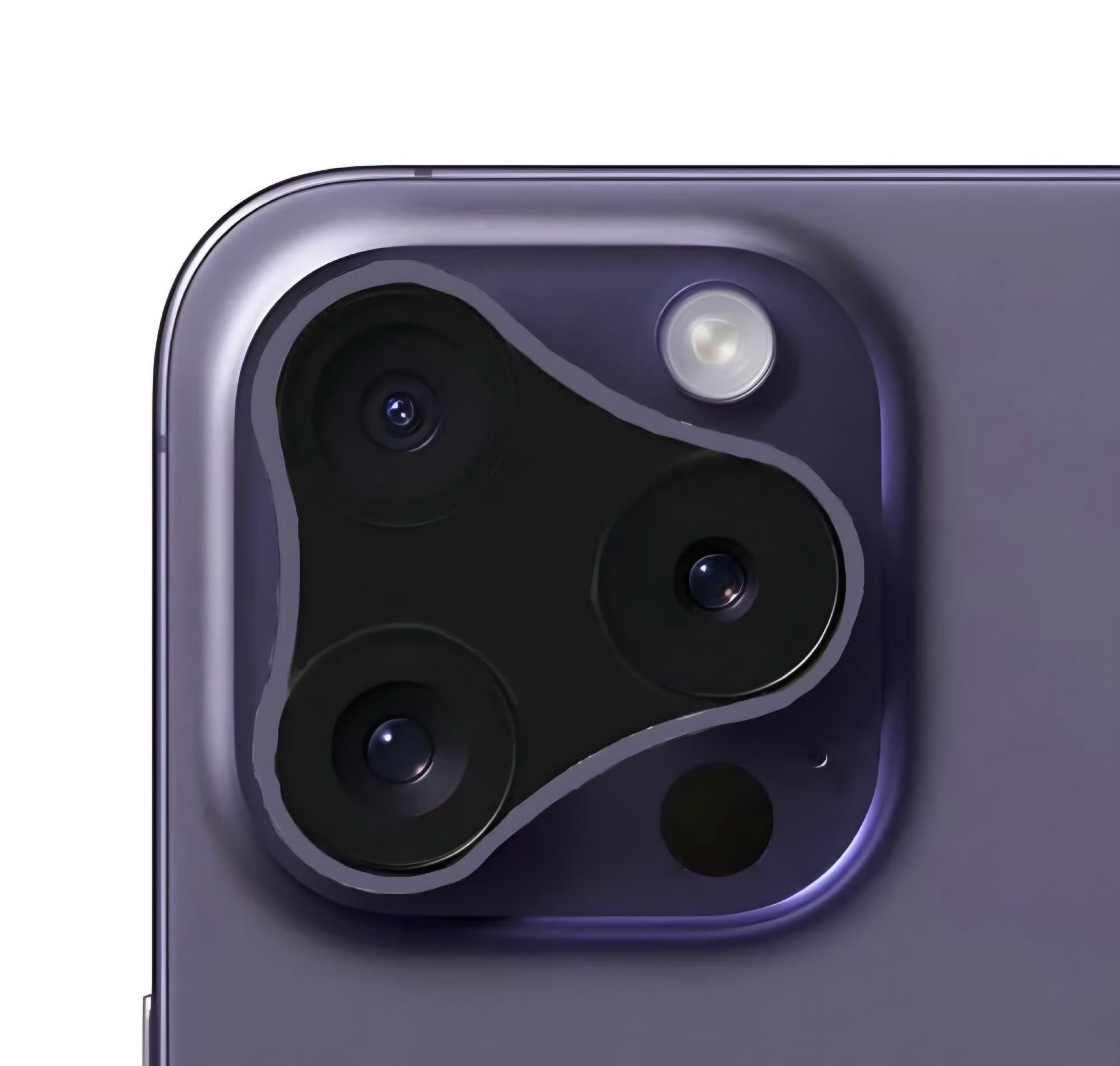 逐渐离谱，有爆料表示 iPhone 16 Pro 系列的相机模组可能会这样做造型