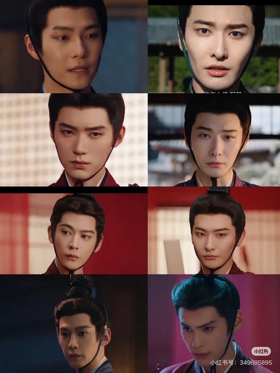 图上是几个演员？请找出男主？脸盲了认不出谁是谁了，你们知道吗？感觉长得挺像…翘楚