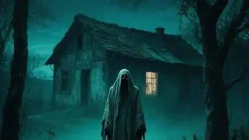 世上本无鬼，唐人自扰之——
        我在单位值宿，外屋的仓库门就有规律地