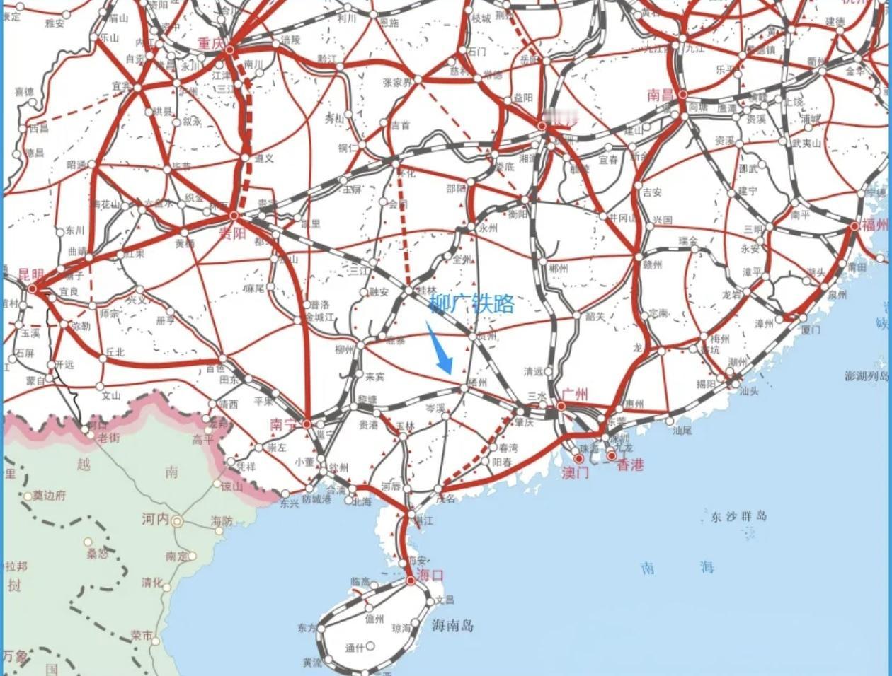 柳广铁路广西段今年底通车，却在梧州“断头”！广东段预可研已编制，仍列储备项目。