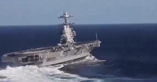 【“杰拉尔德·R·福特”号航空母舰刚刚抵达以色列 这一切都只是为了恐吓吗？】