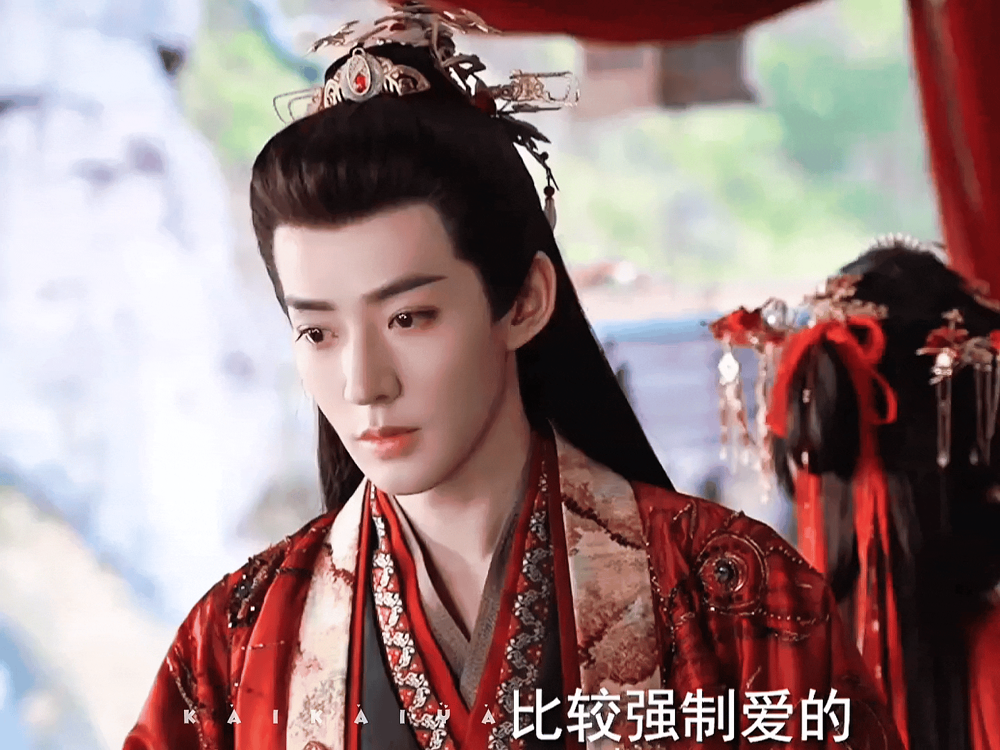 红黑婚服，早已暗示了他的结局邓为郑适