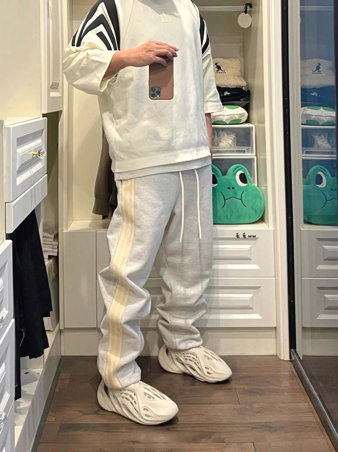 Adidas FOG｜洞洞鞋穿搭