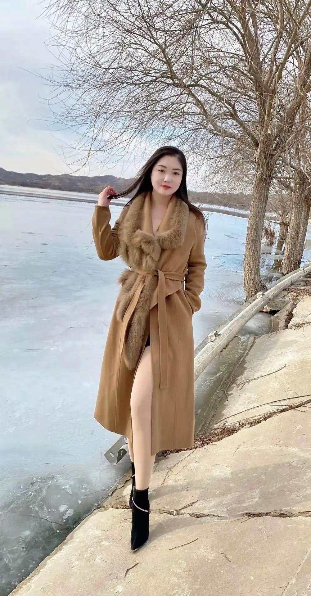 冬日 外拍 飘逸