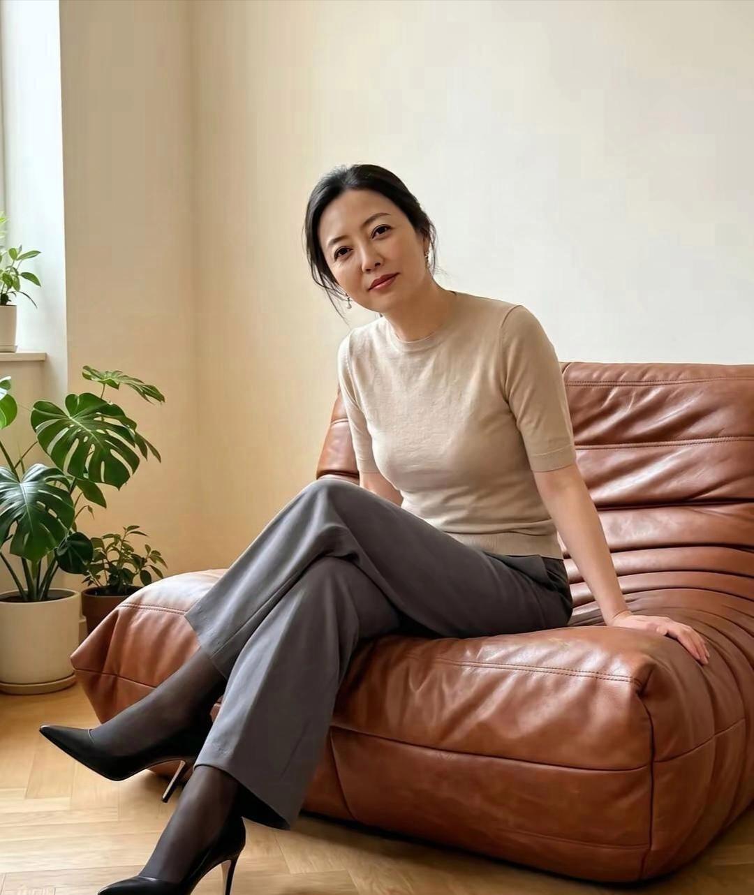 风格多变的丈母娘，能看出来多大岁数吗