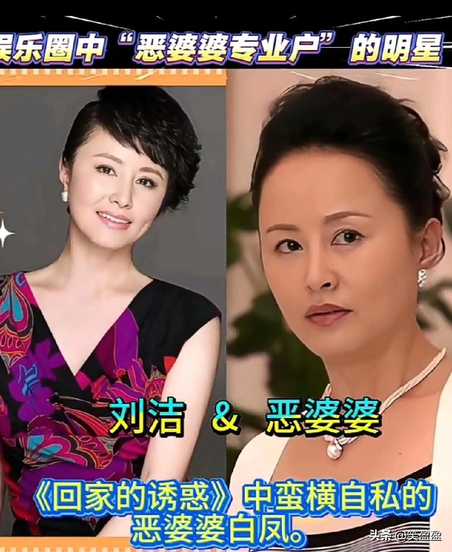 娱乐圈“恶婆婆专业户”的明星。
这几位婆婆
将恶婆婆的恶发挥到了极致！
你怎么看