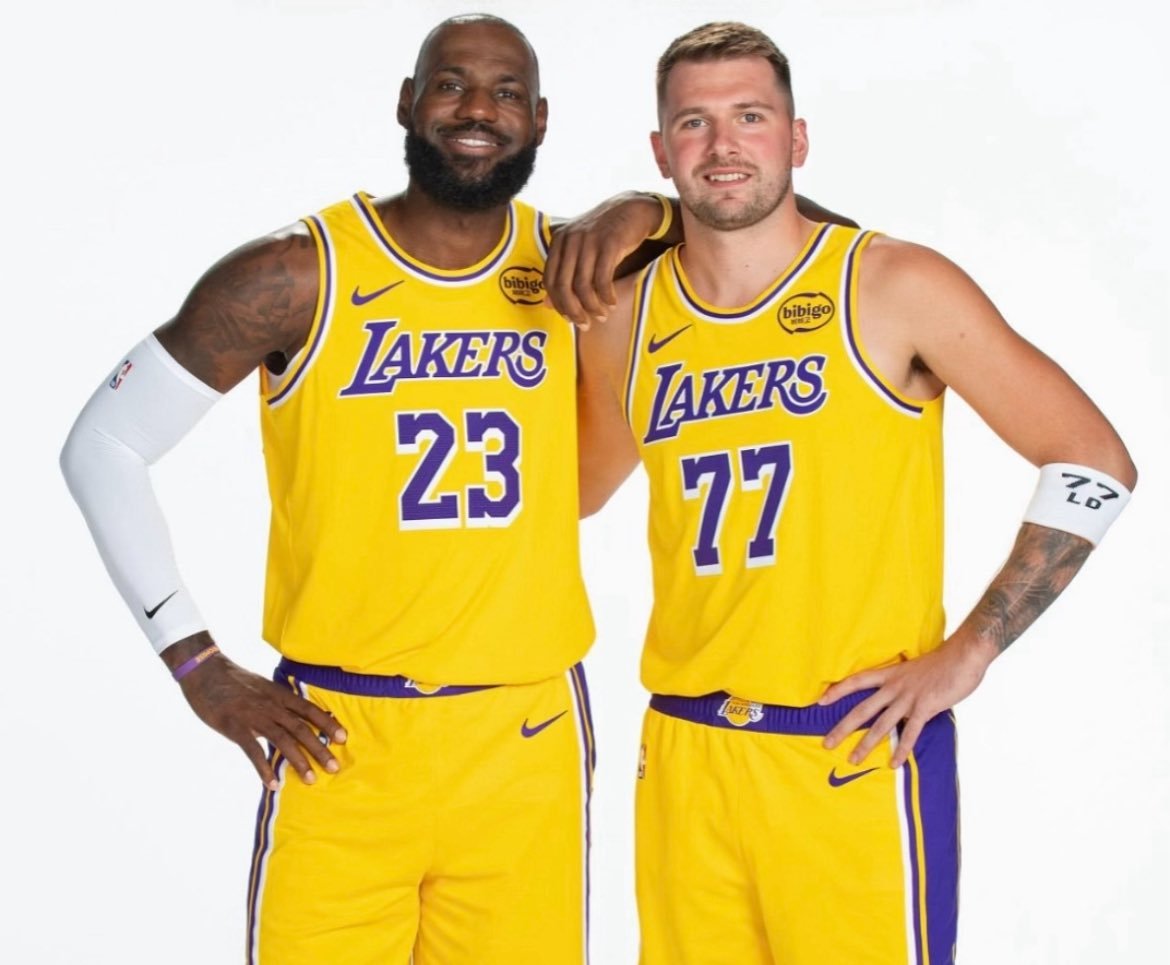 当被问到湖人队的进攻潜力，东契奇赛后表示：“我们即将迎来勒布朗的回归。” ​​​