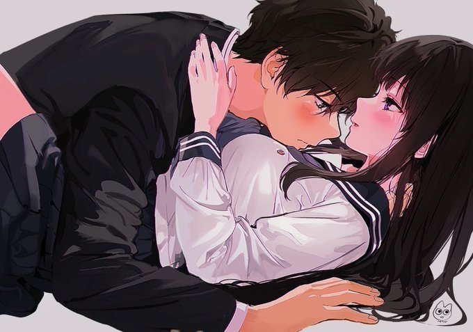 太甜了！画师냥말가게《冰菓》套图#夏日次元盛典##超级红人节# ​​​