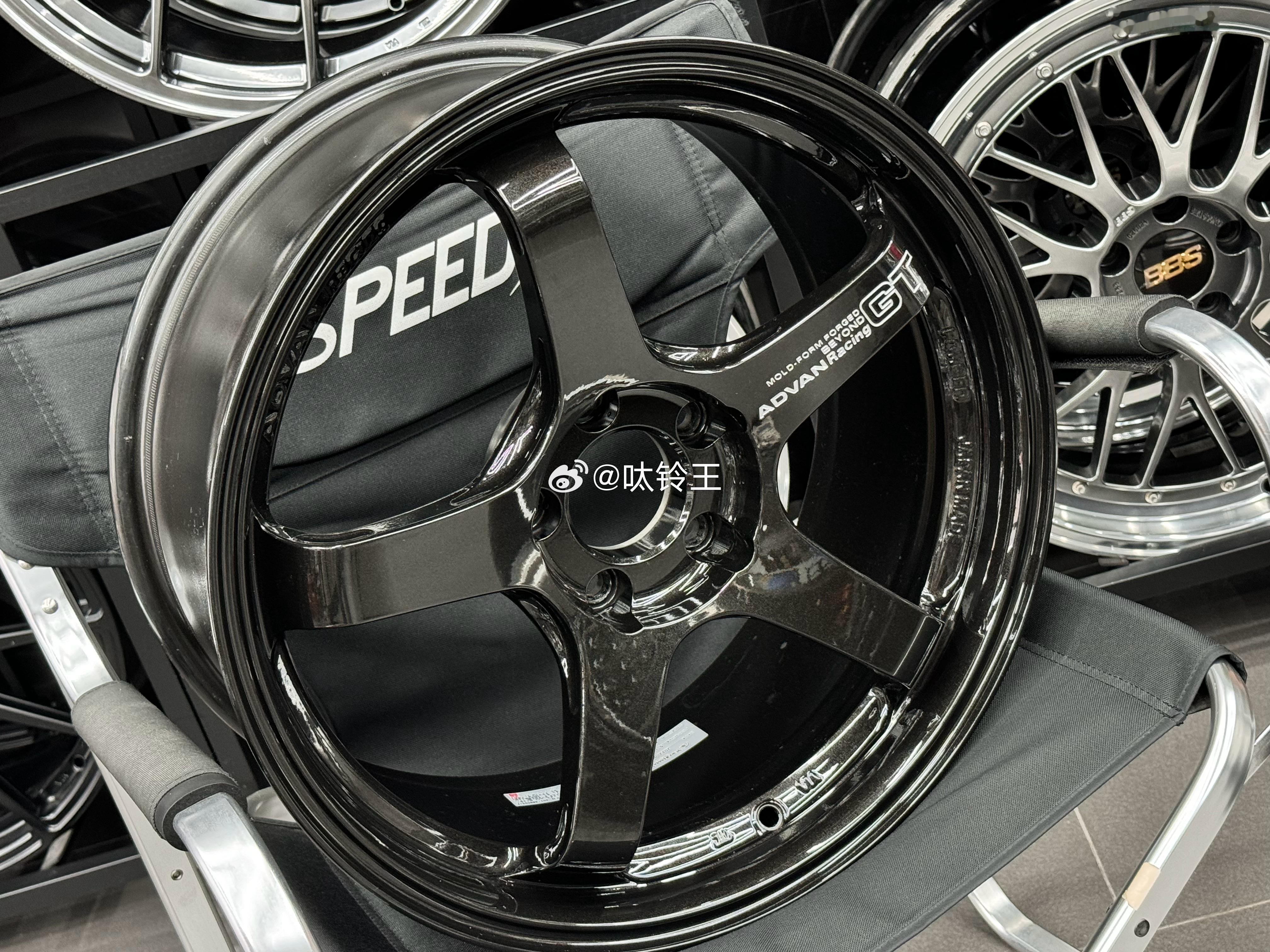 极品拆，嘎嘎新 999新，难得好货日本ADVAN GT BEYOND新版锻造数据