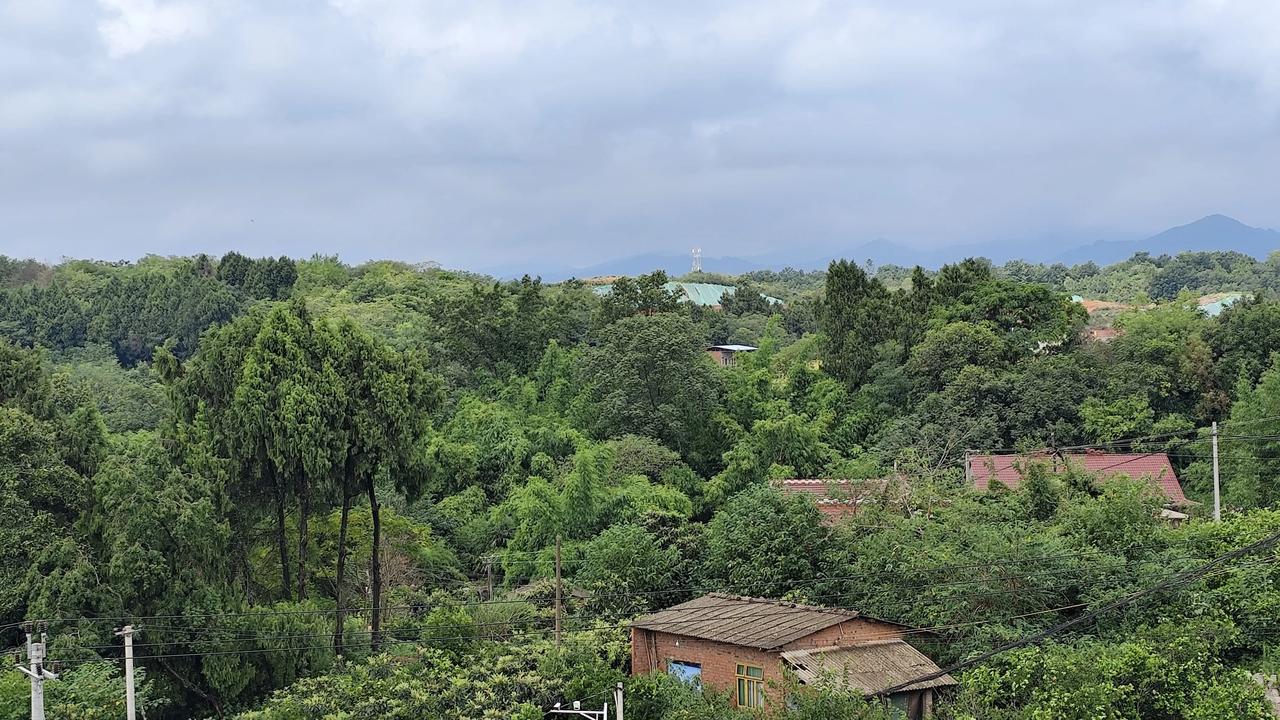 夏日生活打卡季夏日乡村风景欣赏大山里的原生美景