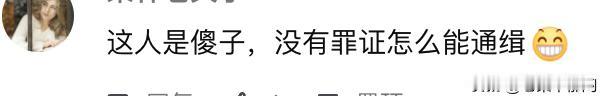 总能遇上这种网友，自己觉得特别聪明觉得别人都是傻子，如果一个案子能通缉就能认定有