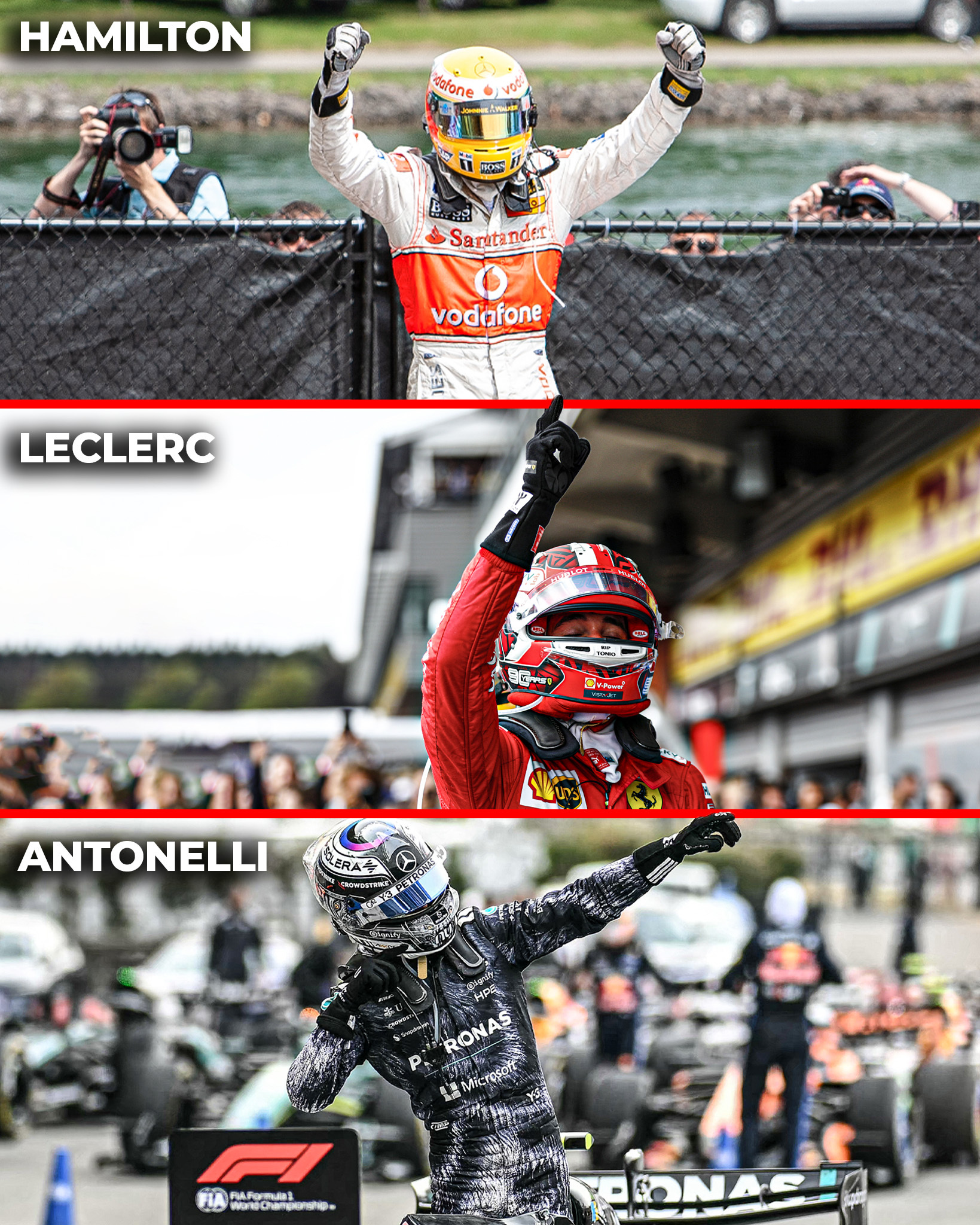 本世纪又多了一位在实现F1生涯首胜后的一场比赛能继续赢的车手，他是安德烈亚·基米