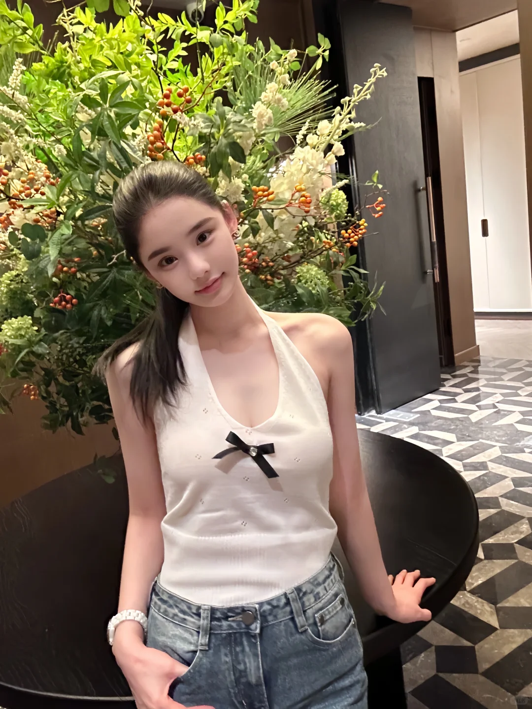 素颜也还可以吧